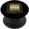 Manual Car Enthusiast Three Pedal Transm Addestrato Nelle Arti Classiche Trasmissione Manuale Vintage PopSockets PopGrip Adesivo