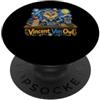 DressedForDuty Vincent Van Owl Wise Owl Artist Painting Art PopSockets PopGrip Adesivo