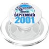 FernwehFarben Studio Geburtstage Grande da settembre 2001 25° compleanno frase 25 anni PopSockets PopGrip per MagSafe