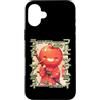 Japanese Ukiyo-e Samurai Apple Warriors Custodia per iPhone 16 Plus Samurai Apple Warrior Old Ukiyo Opera d'arte Sensei Samurai