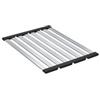 Grohe 40 854 SD0 Griglia scolapiatti pieghevole 490 x 348 mmacciaio inox spazzolato per lavelli Grohe - 40854SD0