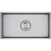 Franke Mythos Box DrainMax BDX 210-80/110-80 - 127.0755.502 Lavello da Incasso 1 Vasca Monovasca Semifilo - Filotop - Sottotop 840 x 450 mm con vasca 80 x 41 cm Acciaio inox