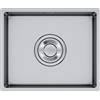 Franke Mythos Box DrainMax BDX 210-50/110-50 - 127.0755.460 Lavello da Incasso 1 Vasca Monovasca Semifilo - Filotop - Sottotop 540 x 450 mm con vasca 50 x 41 cm Acciaio inox