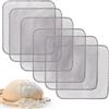 Tadpolez 6 panni per pulire la pasta, 30x30 cm - Panni per pasta Teiger, per rimuovere i residui di pasta da ciotole, fruste, acciaio inossidabile e silicone