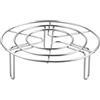 Hopzab Griglia per friggitrice ad aria, 15 cm, rotonda, in acciaio inox, multiuso, supporto per cottura a vapore, tostatura, raffreddamento e asciugatura, accessori da cucina per friggitrice, vapore