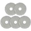 FILTERIST Set di 5 tappetini di ricambio X20+ compatibili con aspirapolvere robot Xiaomi X20+/ X20 Plus/ 1S/S20 plus/ S20+/ X10+/ X20 Pro, lavabili panni di ricambio per mocio