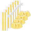 KEEPOW Set di panni in microfibra per pulitore a vapore Kärcher | Set con 6 bocchette per pavimenti e 4 ugelli a mano, compatibile con pulitore a vapore Kärcher EasyFix SC 2, SC 3, SC 4, SC 5