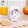 Wanapix | Bicchieri per Bambini | Bicchiere Personalizzato di Plastica Infrangibile | Ritorno a scuola/asilo | Senza BPA | Tazza per Bambini | 330ml | Unicorno