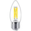 PHILIPS MASTER LED E27 Candela Filamento Chiara 3.4W 470lm - 922-927 Dim aWarm | Miglior resa cromatica - Dimmerabile - Sostitutiva 40W