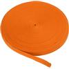 PATIKIL Nastri in Sbieco di Cotone 1,5cm 45m Nastro Cotone Twill Nastro Rilegatura Fettuccia Spina Pesce per Cucito Regalo Avvolgimento Artigianato Fai Da Te Arancione