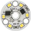 Generic YSJX Lighting, Confezione da 5, faretto LED da incasso chip 3W 5W 7W 9W 12W 15W 18W Chip di luce rotondo AC220V 2835SMD Illuminazione con perline(Cold white,3W)