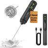 CIRCLE JOY Montalatte elettrico portatile con coperchio, ricaricabile a 2 velocità