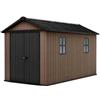 Keter casetta da giardino in resina NEWTON PLUS 7513/1375 EVOTECH+ - DOPPIA OPZIONE MONTAGGIO
