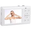 LICAEVEY Fotocamera Digitale 5k, Telecamere Vlogging Autofocus WiFi 80MP con Schermo HD da 2,8 e 1,5, Zoom 18x, Scheda SD da 32 GB, Batteria a Ioni di Litio da 1200 MAh (WHITE)
