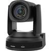 Meeasier Telecamera NDI PTZ con zoom ottico 12X, streaming live 1080P 60fps, uscita LAN USB3.0 HDMI telecamera PTZ a bassa luminosità per chiesa, videoconferenza, trasmissione in diretta
