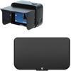 Generic Paraluce magnetico pieghevole per fotocamera Insta360 Ace Pro 2 riprese all'aperto antiriflesso scudo parasole copertura protezione dello schermo Shell accessori per fotocamera