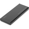 DIGITUS Externes Gehäuse M.2 SATA SSD Alu schwarz