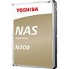 Toshiba N300 NAS - disco rigido - 10 TB - interno - 3,5" (8,9 cm)
