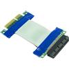 INTERTECH Inter Tech 88885458 Inter-Tech Riser Card Exender 5 cm PCIe x4 flexibel