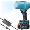 Cocosity Ventilatore portatile a getto ad alta potenza Turbofan Ventilatore violento al litio Lavaggio auto multifunzionale Strumento per la pulizia della tastiera con soffiatore di polvere ad alta potenza Compatibile con le batterie Makita
