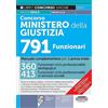 Edizioni Simone Concorso Ministero della Giustizia 791 Funzionari 413 Funzionari della professionalità di servizio sociale - 360 Funzionario della professionalità pedagogica - Manuale complementare per la prova orale