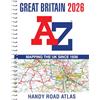 Geographers' A-Z Map Co Ltd Great Britain A-Z Handy Road Atlas 2026 (A5 Spiral): Easy to read map of Great Britain in A5 size with spiral binding