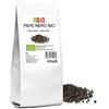Laborbio Pepe Nero grani interi Bio 500 g - 100% Naturale Spezia condimento Cucina Vegan - LaborBio