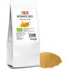 Laborbio Senape gialla grani Bio 200 g - 100% Naturale Vegan senza conservanti - Mostarda Salse Condimenti in cucina - LaborBio