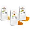 Laborbio Set 3 Spezie Bio in polvere Curcuma - Zenzero - Cannella vera Ceylon - 100% Naturali Tisane Cucina salutare Vegan - LaborBio