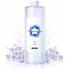 BTRSOLUS Detergente concentrato da 1 l, soluzione detergente per robot aspirapolvere Ecovacs DEEBOT, bassa schiuma, senza strisce e profumo di giacinto, per piastrelle, laminato e parquet, pulizia profonda con