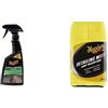 Meguiar's® Pulitore Tappezzeria e rimuovi macchie, 473 ml, G9416EU & X1804EU Detailing Mitt, Guanto detailing
