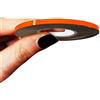 4R Quattroerre.it 10459 Trim Stripes Strisce Adesive per Auto, Arancio KTM, 3 mm x 10 mt