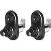 HELLA 6ZF 004 365-031 Interruttore, Luce contatto alla porta - Comando pressione - 12V - N° raccordi: 1 - avvitato - Apritoio (Confezione da 2)