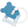 Nattou Anello per dentizione frigorifero in silicone, con topi, riempito d'acqua, senza BPA, 13,5 x 10,5 x 15 cm, silicone, blu/bianco
