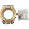 ROUREOX 41mm Cassa Orologio Ottagonale Vetro Zaffiro NH35 NH70 Movimento 31.8mm Quadrante Grande Acciaio Inox Mod Parti per AP Royal Oak-6 41MM