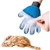 SEMINISMAR Guanto per Pulizia Pelo Animali,Guanto per Animali Domestici,Guanto Spazzola Cani Gatto per Gatti e Pulizia Peli Efficace Pettine Sia Peli Lunghi Che Corti Elimina Peli Corti e Lunghi Massaggiante