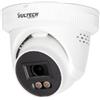 Vultech Security Telecamera Dome IP Tecnologia ISP-AI Vultech VS-IPC1540D4FEWDISPN-PS 1/1,8'' 4MP H.265 POE2,8mm Led Luce Calda 30M SHOWCOLOR WDR P2P SMART SD CARD MICROFONO SERIE PRO SENSE HOUSING NERO
