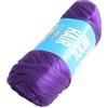 HUFFA 70g di capelli di lana brasiliana a bassa temperatura, ignifughi, in fibra sintetica for realizzare trecce a scatola(#Purple)