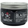 Barbertime Gel colorante nero temporaneo per capelli, forte tenuta, per capelli grigi e bianchi, 300 ml