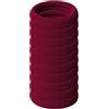 Specora - Elastico per capelli Classic senza cuciture, rosso bordeaux, confezione da 10 pezzi, 4 cm, senza cuciture, elastico e delicato sui capelli