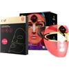 FAQ 202 Maschera Viso LED + Maschera Idrogel Glass Skin, 5 Pz