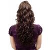 WIG ME UP - Toupet/Coda di cavallo Voluminosi Fluenti Ricci Molto Lunghi Castano 60 cm N310-6
