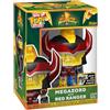 Funko Bitty Bots: Power Rangers - Megazord con Red Ranger! Bitty POP! - Power Rangers TV - 0,9 pollici e 4,85 pollici - Collezionabile - Idea regalo - Espositore