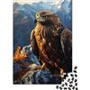 UVTMWVTCUSIQ Aquila Reale Puzzle 1000 Pezzi Carta per Adulti Paesaggio Montano Natura Tempo Libero Famiglia Decorazione Regalo Casa 70x50cm/1000pcs