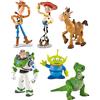 Bullyland Play Set 6 Action Figures Dipinte a Mano: Buzz Jessie Woody Alien Bullseye Rex
