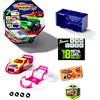 Majorette - Tune Ups Series 3 - Auto giocattolo per tuning in metallo con look neon - Scatola con 7 sorprese per bambini dai 5 anni in su, 7,5 cm, scelta casuale