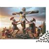 5M3D7C8V Scena della Crocifissione Puzzle per Adulti Puzzle 1000 Pezzi Arte Religiosa Storica Arredo Casa Relax Regalo 52x38cm/1000pcs