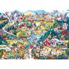CREAFOMIFE Puzzle 1000 Pezzi per Adulti, Puzzle Grande Difficile e Impegnativo, Regalo per Appassionati Mondo sottomarino (70x50 cm)
