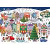 Ravensburger - Puzzle 1000 Pezzi: Città di Natale, Puzzle Adulti E Famiglie, Puzzle 1000 Pezzi 70 x 50 cm, Regalo Adulti