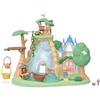 Sylvanian Families - Cascata della Foresta Segreta - Parco Giochi Avventura con Ascensore, Scivolo e Husky Baby - Modello 5762